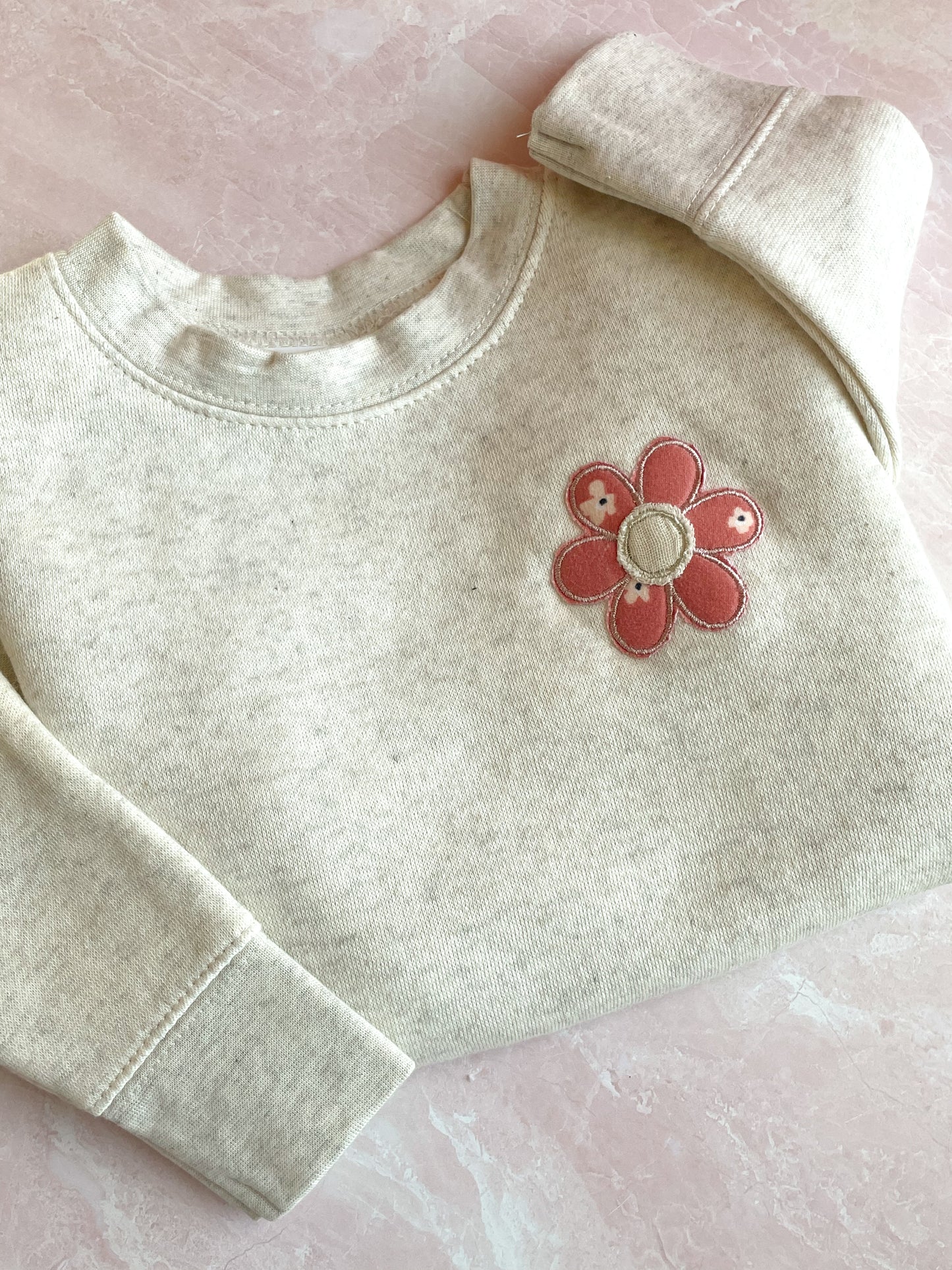Toddler Daisy Crewneck