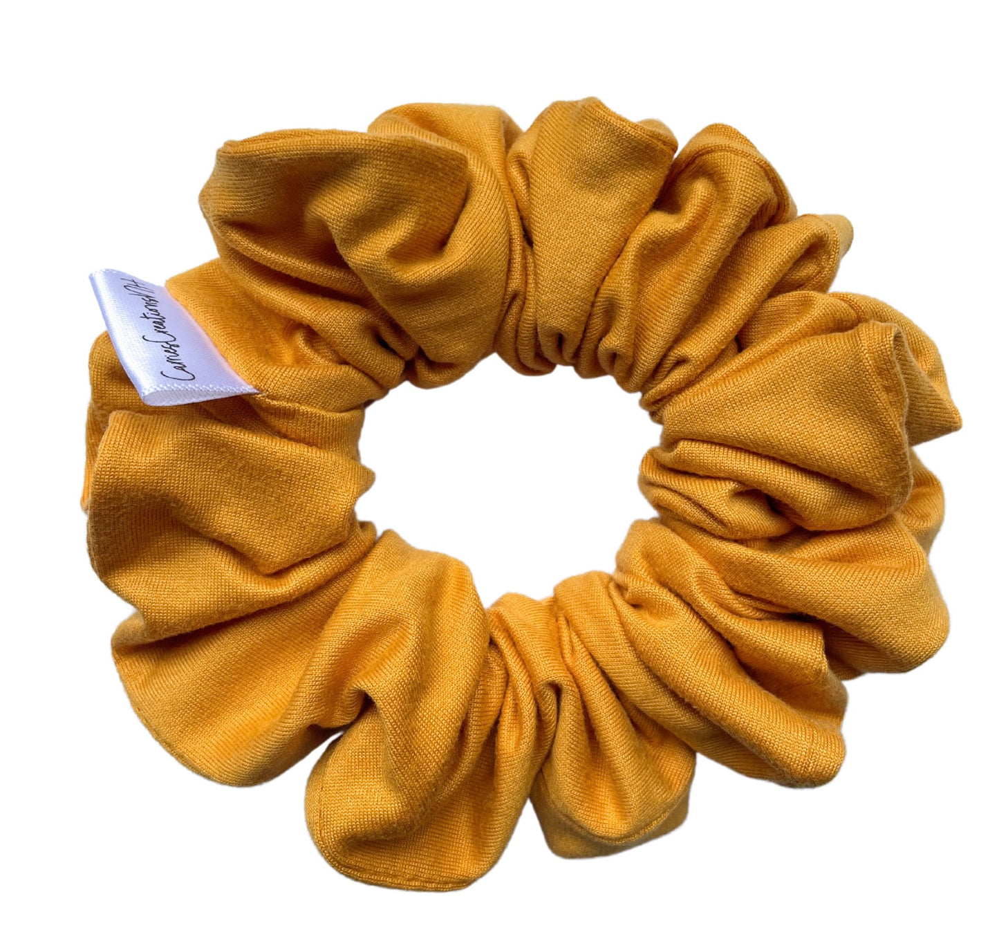 Buttery Soft Mustard Scrunchie