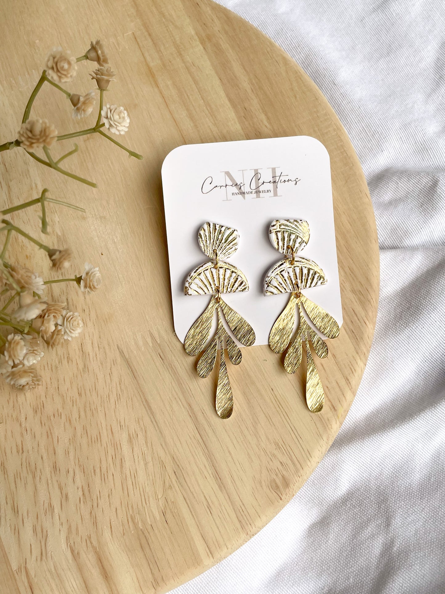 "The Amanda" Bachelorette & Bridal Shower Earrings