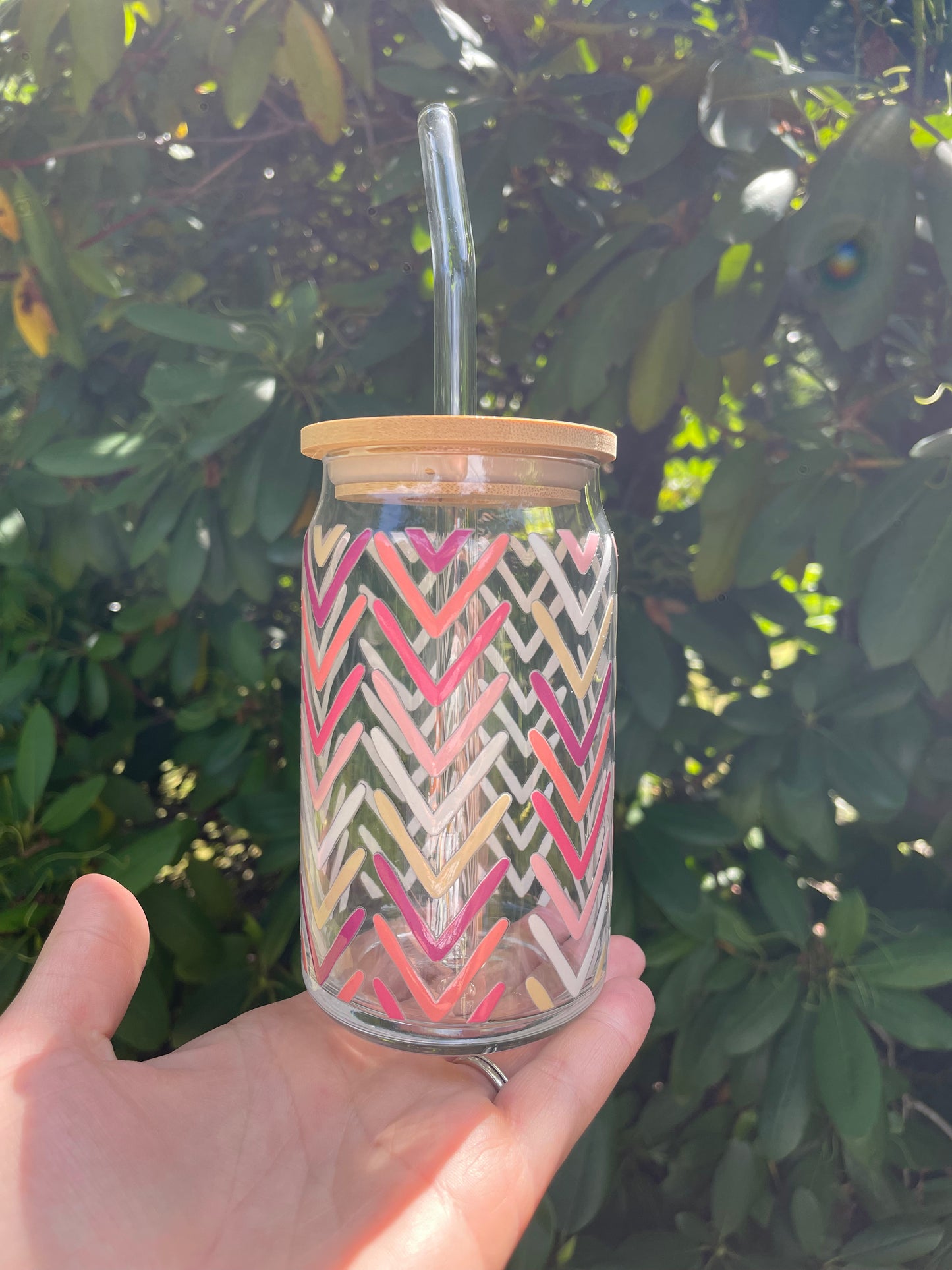 Chevron Glass