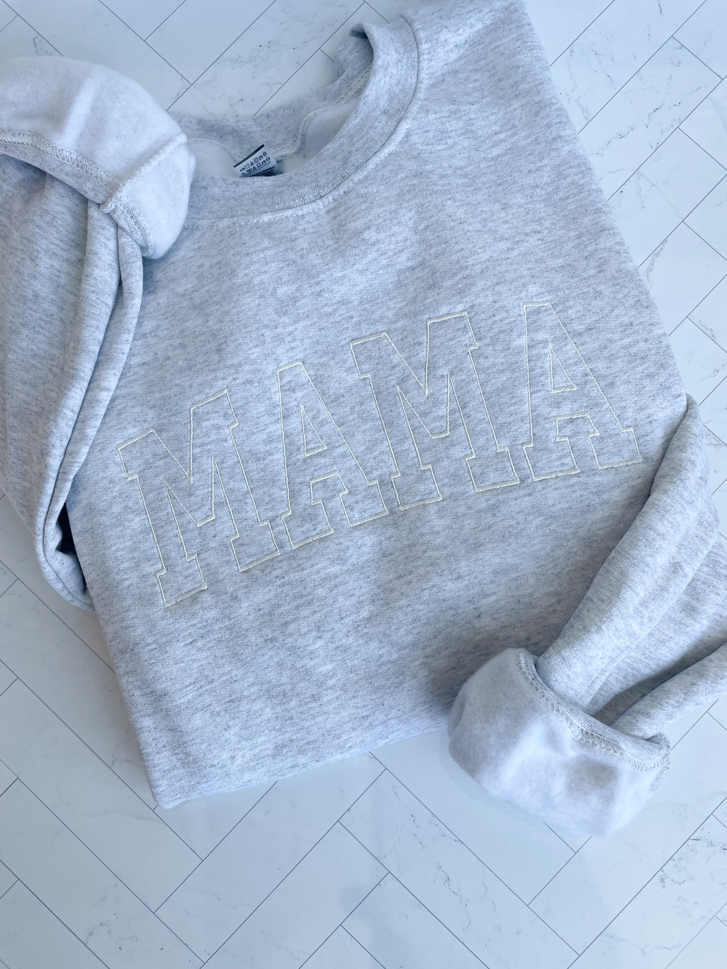 Embroidered MAMA Crewneck